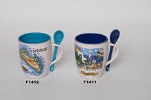 Mugs with spoon